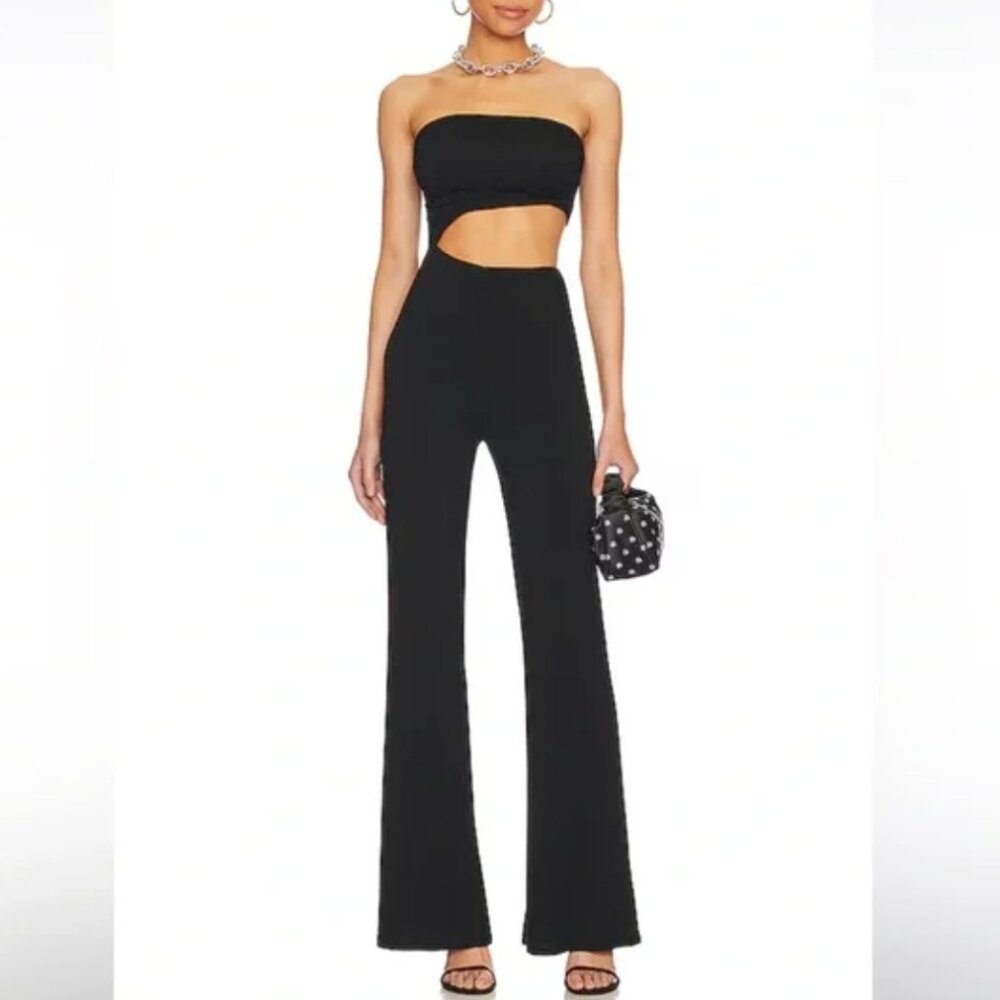 x REVOLVE Sosa Jumpsuit in Black House of Harlow 1960